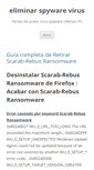Mobile Screenshot of eliminarspywarevirus.com